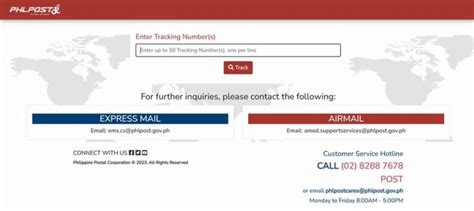 philpost website